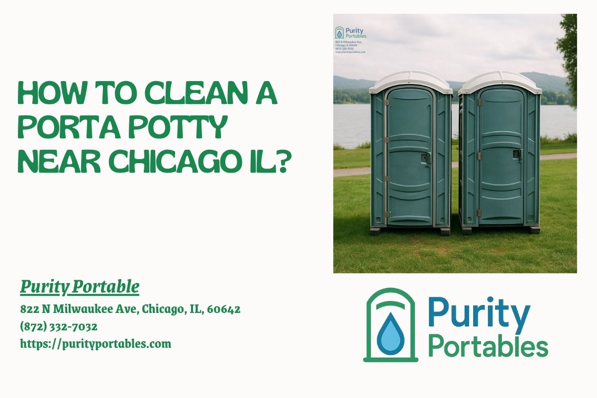 How To Clean A Porta Potty near Chicago IL
